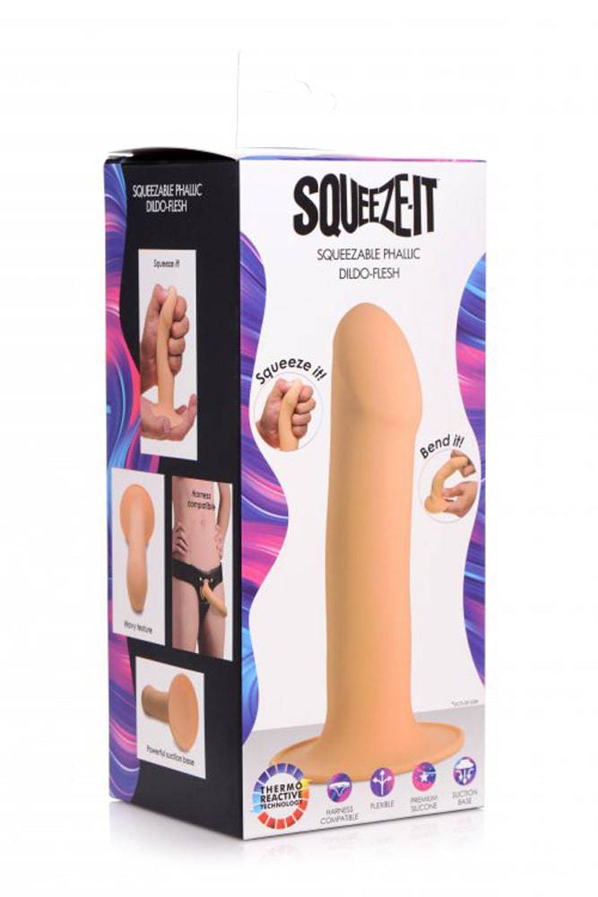 XR Brands - Squeeze-It - Squeezable Dildo - Stag Shop
