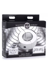 Thumbnail for XR Brands - Master Series - Ball Strap Metal Ball Stretcher - Stag Shop