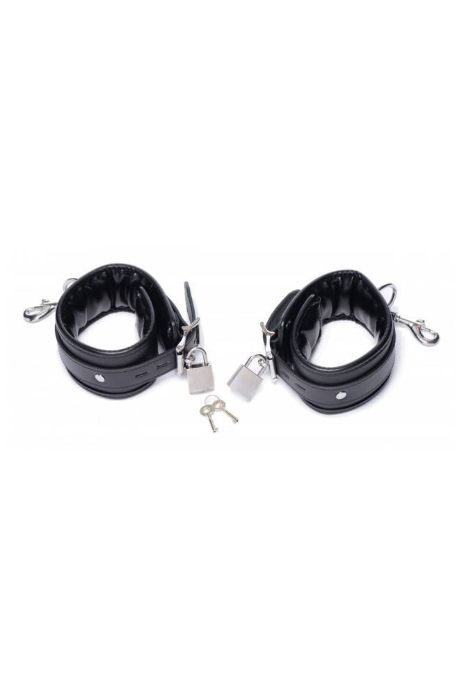 XR Brands - Master Series - Squat Anal Impaler with Spreader Bar - Silver - Stag Shop