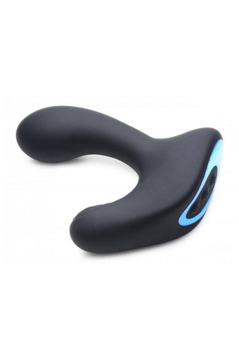 XR Brands - Alpha-Pro - 10X P-Pulse Prostate Massager - Black - Stag Shop