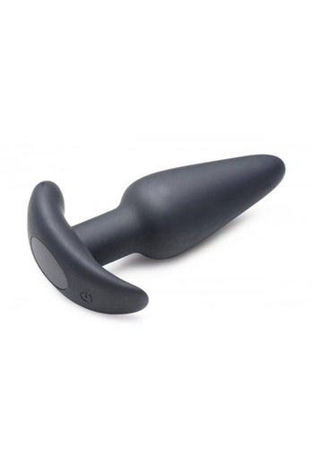 XR Brands - BANG - Remote Control 21X Vibrating Silicone Butt Plug - Black - Stag Shop