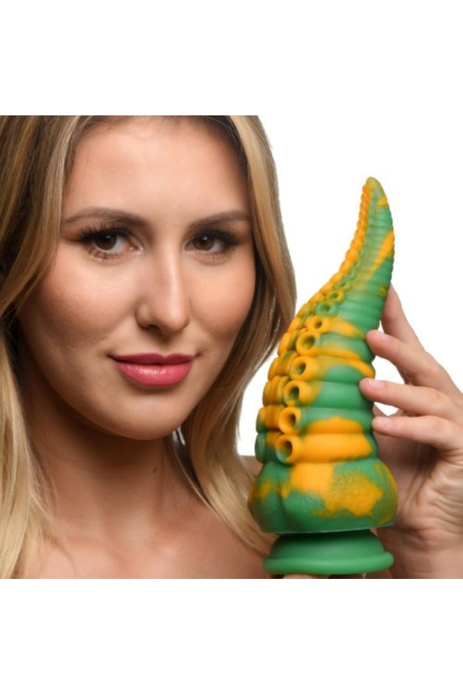 XR Brands - Creature Cocks - Monstropus Tentacle Silicone Dildo - Multicolour - Stag Shop