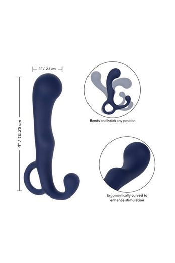 Cal Exotics - Viceroy - Agility Flexible Anal Probe - Blue - Stag Shop