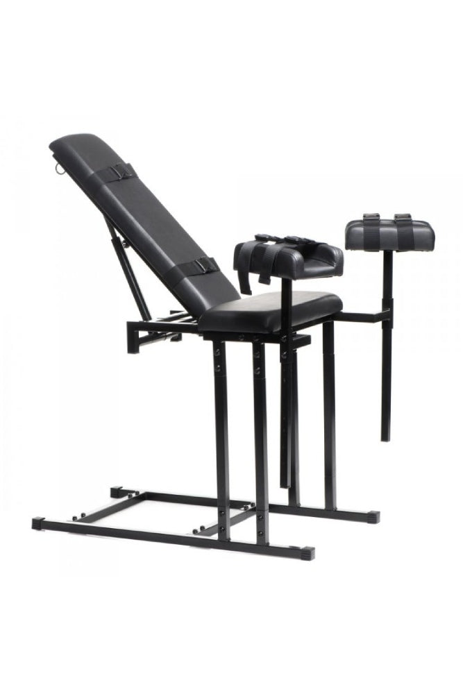 XR Brands Master Series - Extreme Obedience Chair - Black - Stag Shop