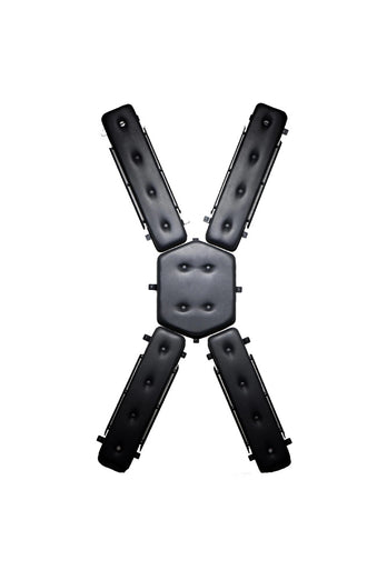 XR Brands - Master Series - St. Andrew's Cross - Black - Stag Shop