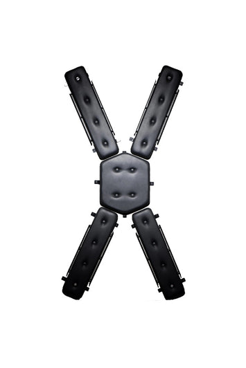 XR Brands - Master Series - St. Andrew's Cross - Black - Stag Shop