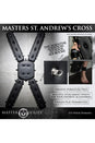 XR Brands - Master Series - St. Andrew's Cross - Black - Stag Shop