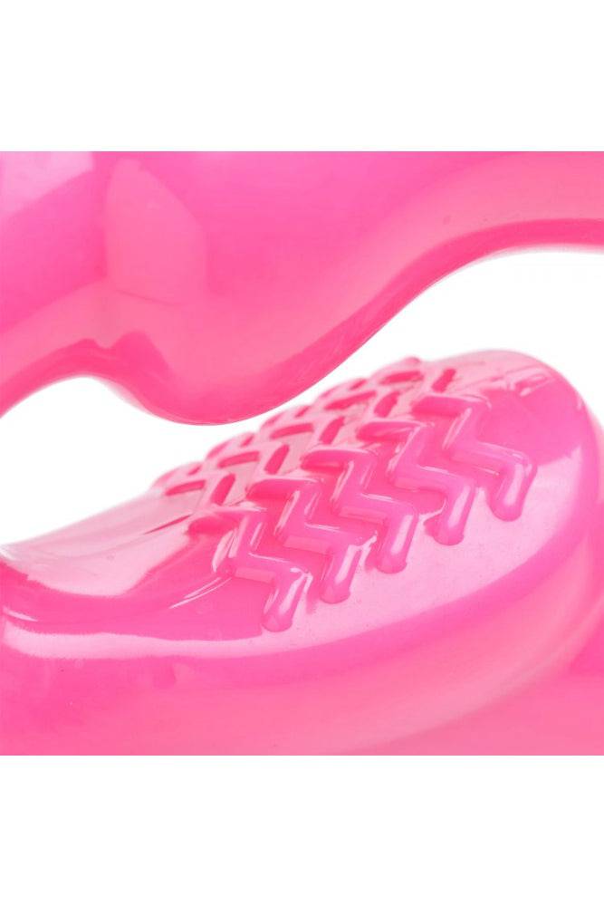 XR Brands - Strap U - 7X Revolver Slim 8 Inch Vibrating Strapless Strap-on - Pink - Stag Shop