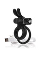 Screaming O - Charged - O Hare Rechargeable Rabbit Cock Ring - Black - Stag Shop