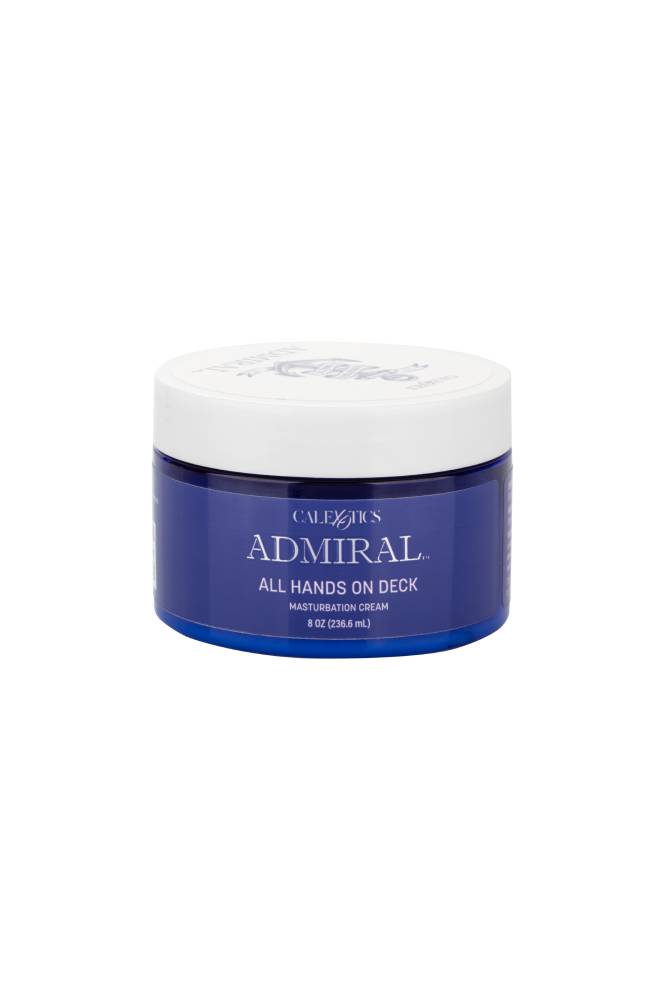 Cal Exotics - Admiral - All Hands on Deck Masturbation Cream Jar - 8oz - Stag Shop