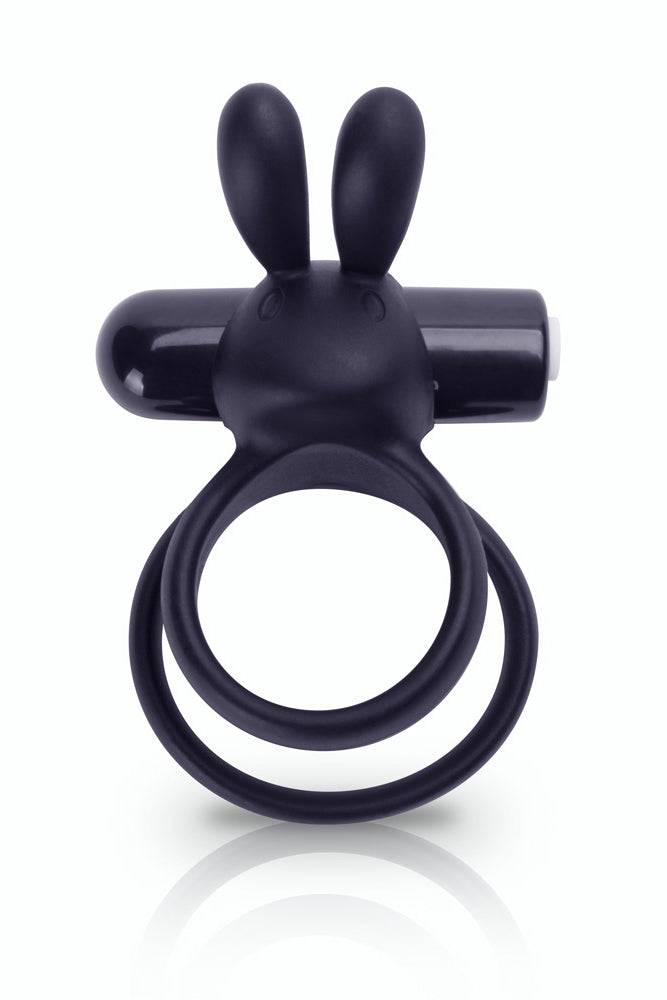Screaming O  - Charged - OHare XL - Vibrating Rabbit Cock Ring - Black - Stag Shop