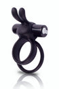 Screaming O  - Charged - OHare XL - Vibrating Rabbit Cock Ring - Black - Stag Shop