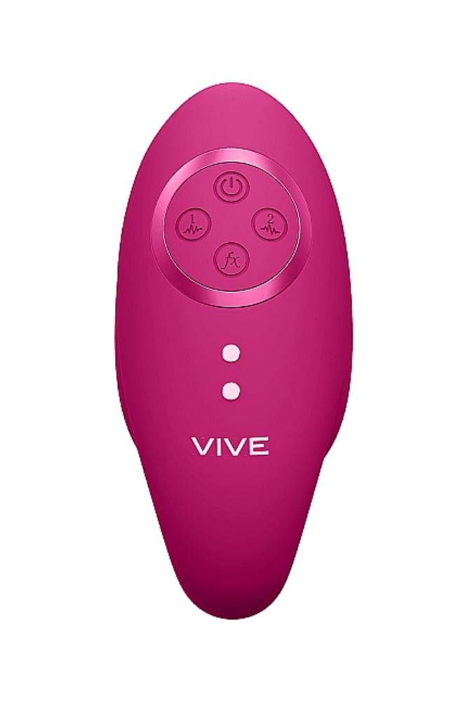 Shots Toys - VIVE - Aika Remote Controlled Pulse Wave & Vibrating Egg - Pink - Stag Shop