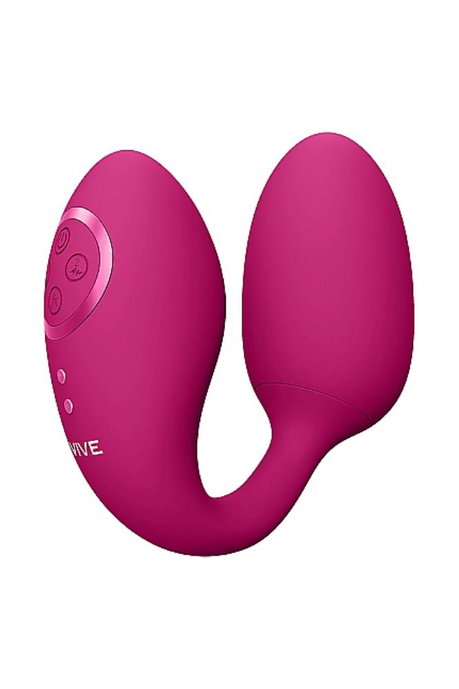 Shots Toys - VIVE - Aika Remote Controlled Pulse Wave & Vibrating Egg - Pink - Stag Shop