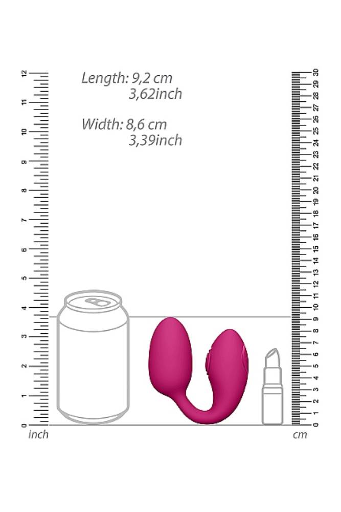 Shots Toys - VIVE - Aika Remote Controlled Pulse Wave & Vibrating Egg - Pink - Stag Shop