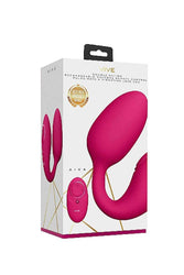 Shots Toys - VIVE - Aika Remote Controlled Pulse Wave & Vibrating Egg - Pink - Stag Shop