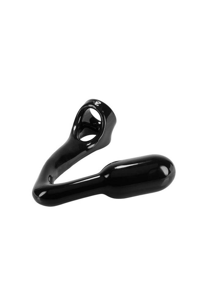 Oxballs - Atomic Jock - Ass-X Asslock Cock Ring & Plug - Black - Stag Shop