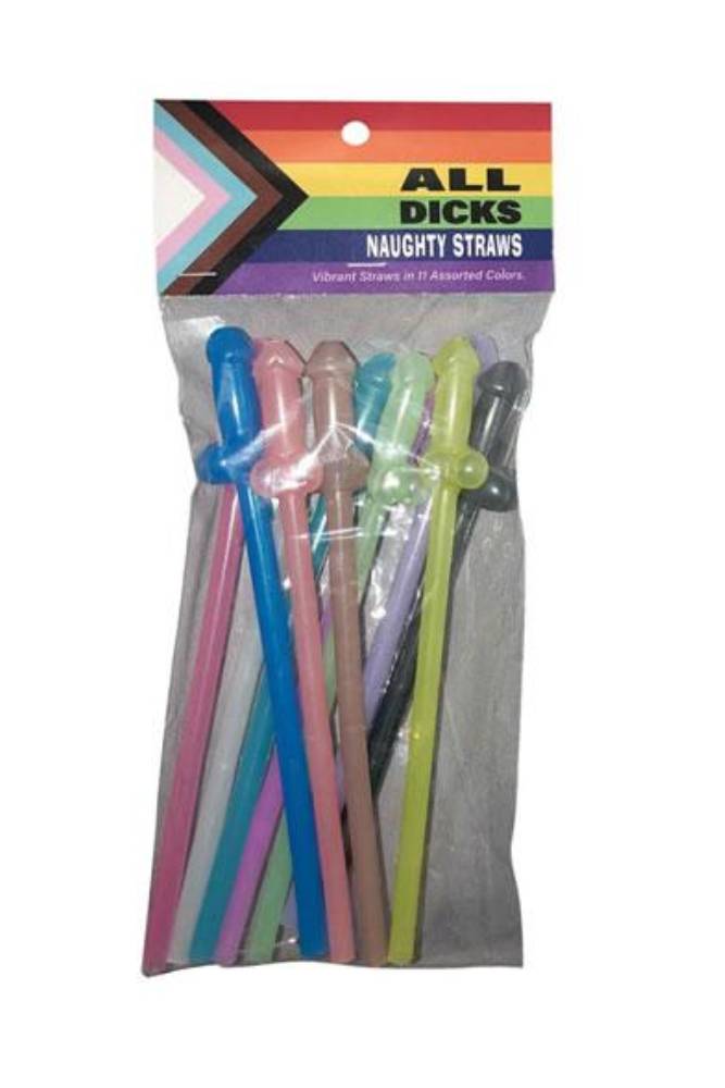 Kheper Games - All Dicks Naughty Straws - Stag Shop