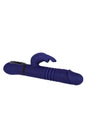 Evolved - Gender X - All In One Thrusting Rabbit Vibrator - Blue - Stag Shop