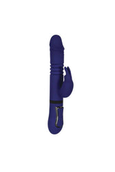 Evolved - Gender X - All In One Thrusting Rabbit Vibrator - Blue - Stag Shop