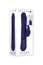 Evolved - Gender X - All In One Thrusting Rabbit Vibrator - Blue - Stag Shop
