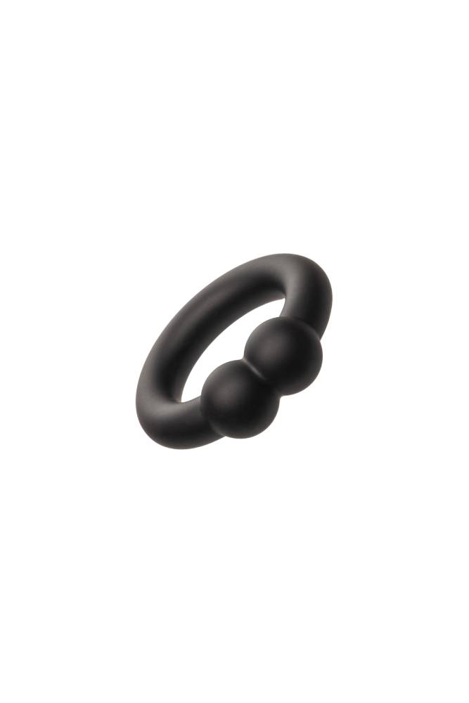 Cal Exotics - Alpha - Liquid Silicone Muscle Ring - Black - Stag Shop