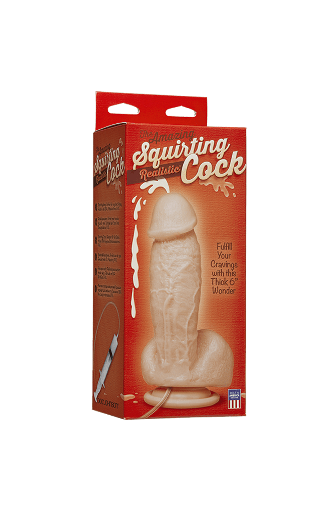 Doc Johnson - The Amazing Squirting Realistic Cock - Stag Shop