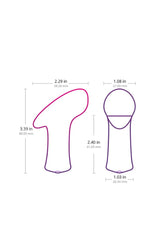 Lovense - Ambi Bluetooth Bullet Vibrator - Pink - Stag Shop