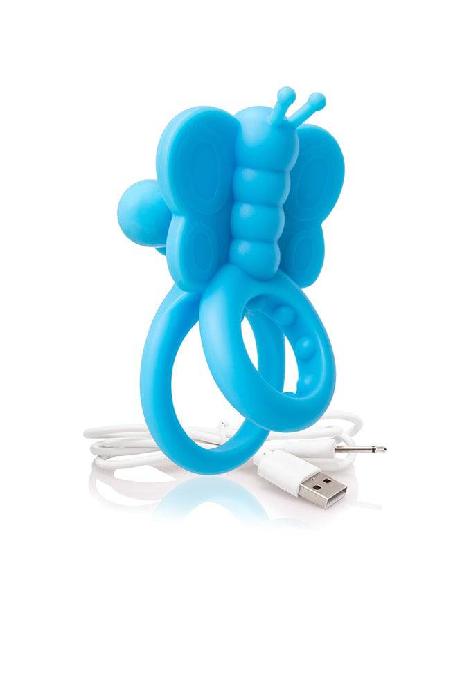 Screaming O - Charged - Monarch Rechargeable Cock Ring - Blue - Stag Shop