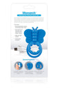 Screaming O - Charged - Monarch Rechargeable Cock Ring - Blue - Stag Shop