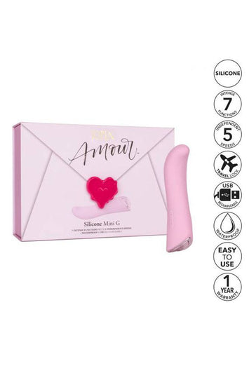 Jopen - Amour - Mini G Vibrator - Pink - Stag Shop