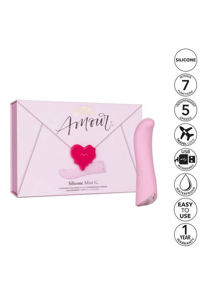 Jopen - Amour - Mini G Vibrator - Pink - Stag Shop