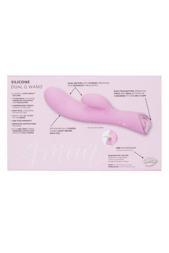 Jopen - Amour - Dual Wand - Pink - Stag Shop