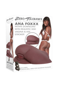 Thumbnail for Zero Tolerance - Ana Foxxx - Realistic Side Vagina and Ass Stroker - Stag Shop