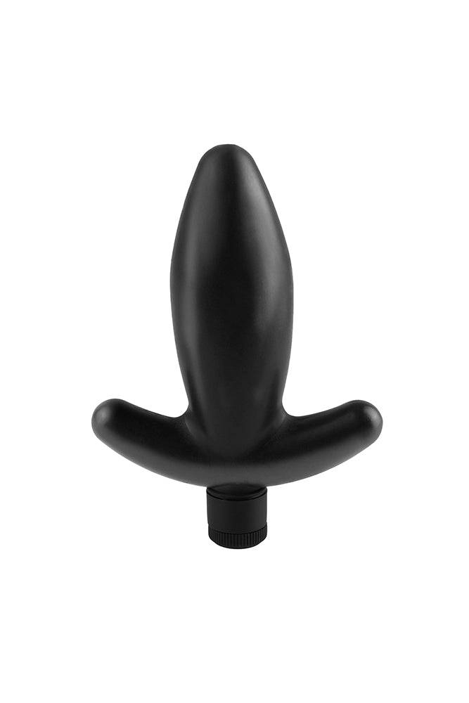 Pipedream - Anal Fantasy - Beginner's Anal Anchor Vibrating Butt Plug - Black - Stag Shop