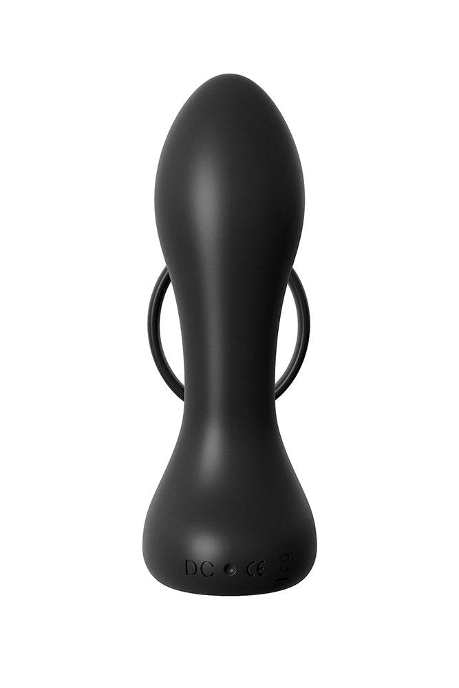 Pipedream - Anal Fantasy Elite - Ass-gasm Rechargeable Cock Ring Butt Plug - Black - Stag Shop