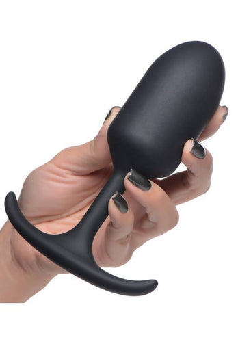 XR Brands - Heavy Hitters - Premium Silicone Weighted Plug - Large - Stag Shop