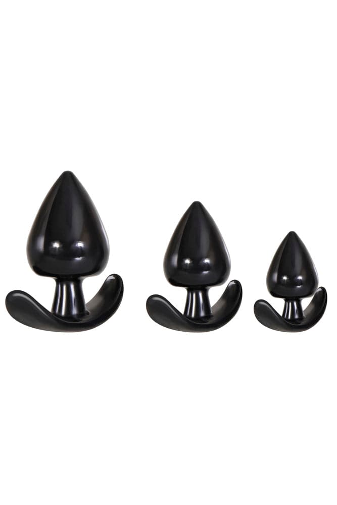 Evolved - Anal Delights Training Plug Kit - Black - Stag Shop
