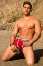 Andrew Christian - 9711 - Flashlift Boxer - Red - Stag Shop