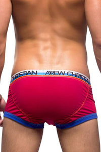 Thumbnail for Andrew Christian - 9711 - Flashlift Boxer - Red - Stag Shop