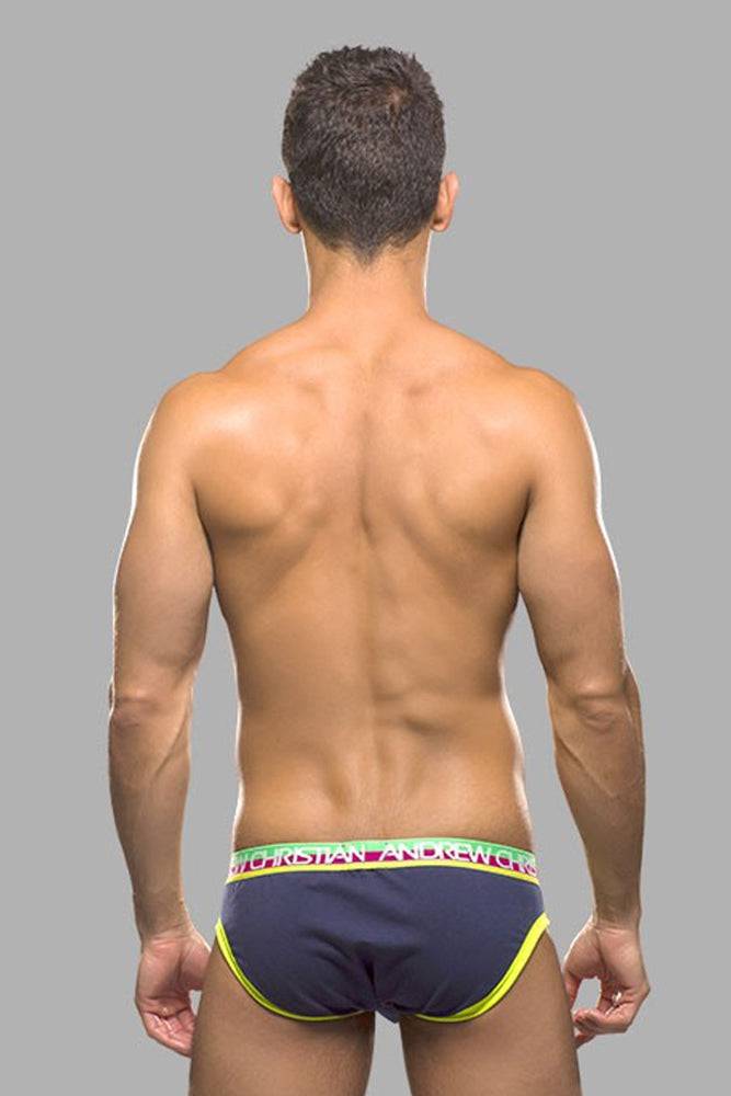 Andrew Christian - 9755 - Teaser Brief - Navy - Stag Shop