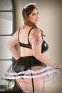 Fantasy Lingerie - PL2004 - Anita Room French Maid Plus Size Costume Set - Black - Stag Shop