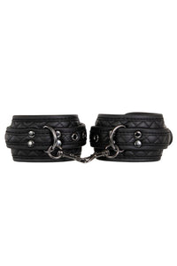 Thumbnail for Adam & Eve - Eve's Fetish Dreams Ankle Cuffs - Black - Stag Shop