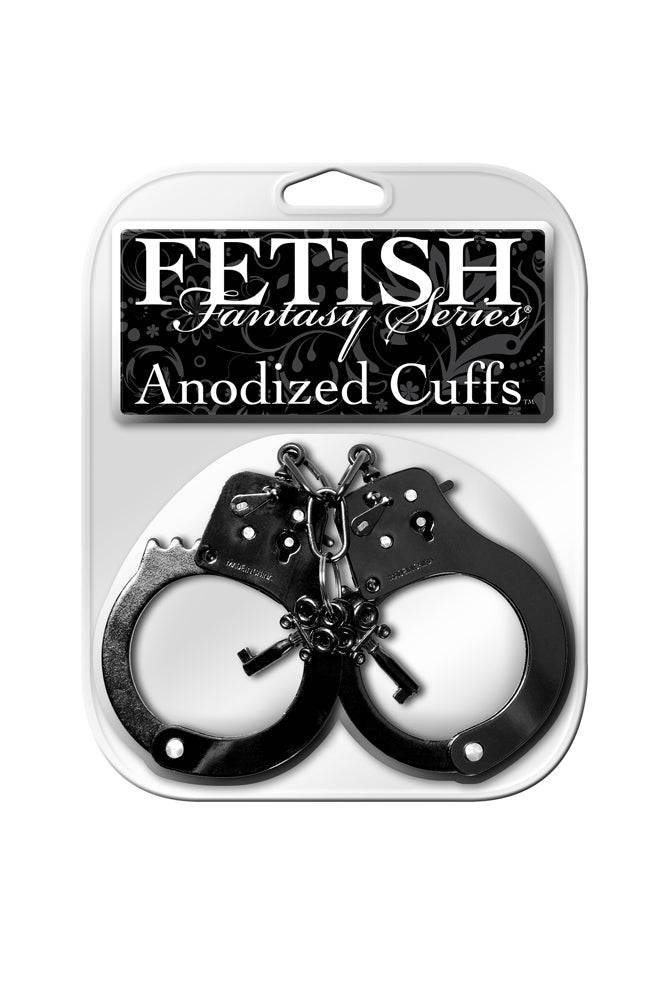 Pipedream - Fetish Fantasy - Anodized Cuffs - Assorted Colours - Stag Shop