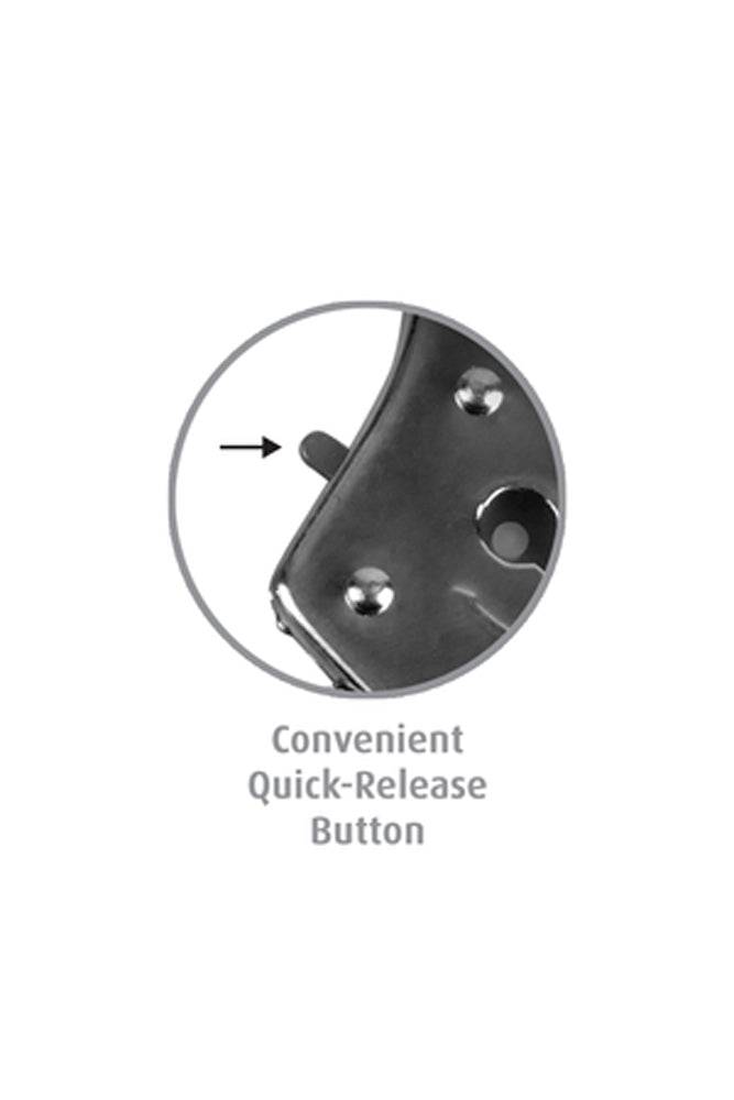 Pipedream - Fetish Fantasy - Anodized Cuffs - Red - Stag Shop