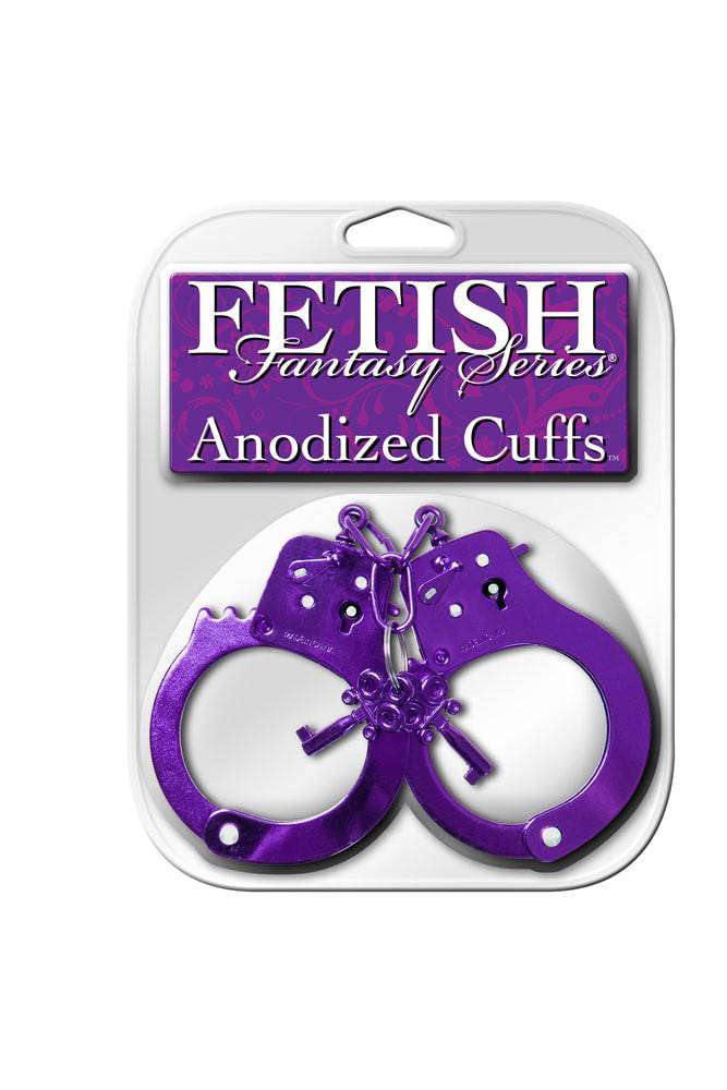 Pipedream - Fetish Fantasy - Anodized Cuffs - Assorted Colours - Stag Shop