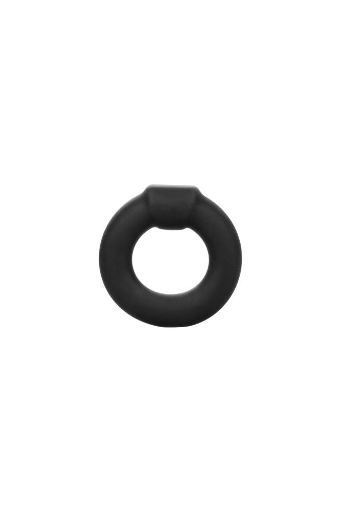 Cal Exotics - Alpha - Liquid Silicone Optimum Ring - Black - Stag Shop