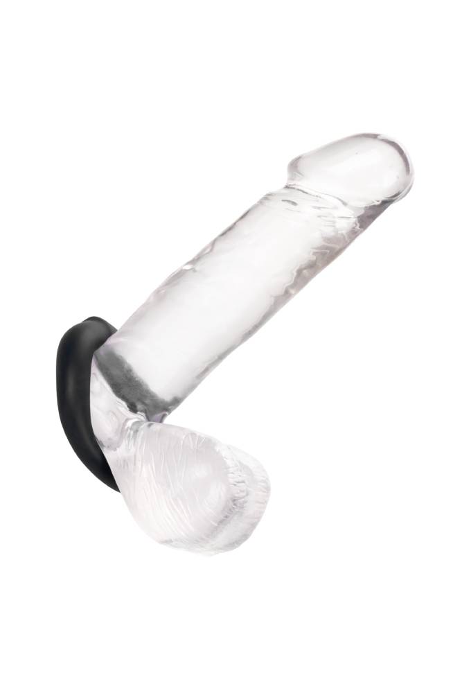 Cal Exotics - Alpha - Liquid Silicone Optimum Ring - Black - Stag Shop