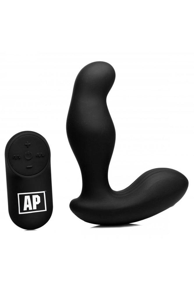 XR Brands - Alpha-Pro - P-GYRO Gyrating Prostate Stimulator - Black - Stag Shop