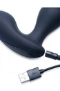 XR Brands - Alpha-Pro - P-GYRO Gyrating Prostate Stimulator - Black - Stag Shop